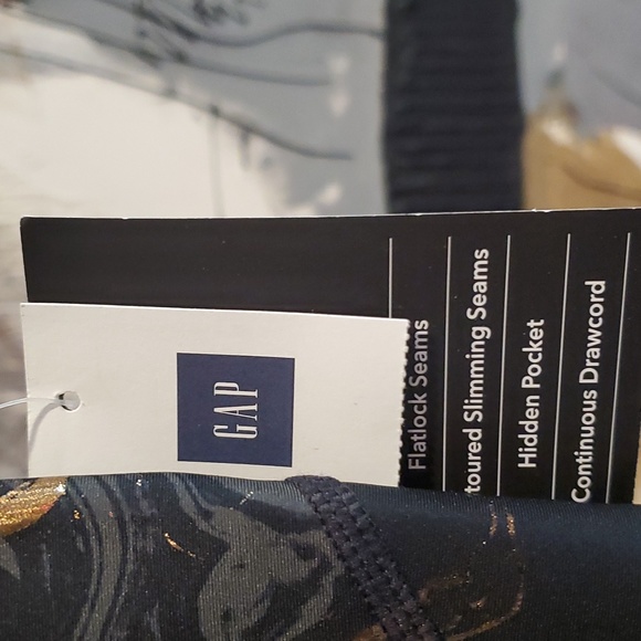 NWT gFast High Rise Blackout Metallic Print Leggings Women M - Picture 4 of 13